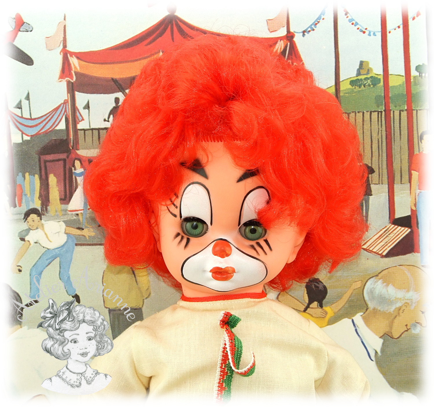 Mon grand clown Ari 3448 — Mon grand clown Ari 3448 — document original du blog, vue 2 — vue 2.