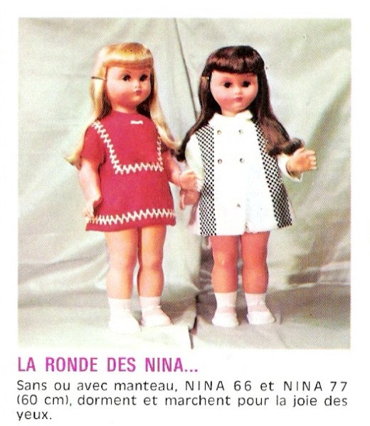 Poupée Nina de Bella en tenue de 1968 — Poupée Nina de Bella en tenue de 1968 — document original du blog, vue 1 — vue 1.
