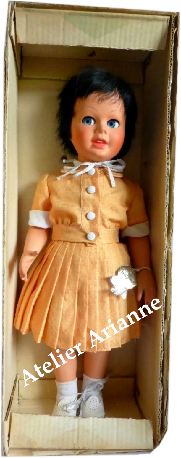 Poupée italienne Bonomi — Poupée italienne Bonomi — document original du blog, vue 4 — vue 3.