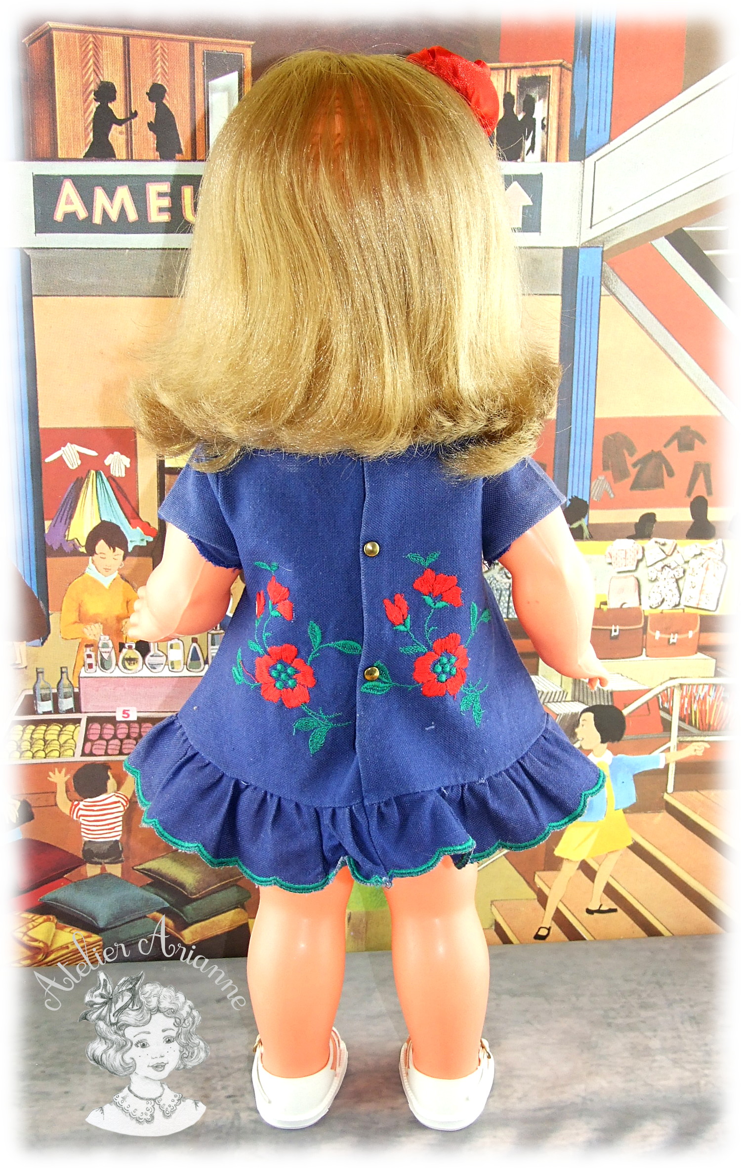 Poupée Evelyne – Petite Fille de France — Poupée Evelyne – Petite Fille de France — document original du blog, vue 7 — vue 7.