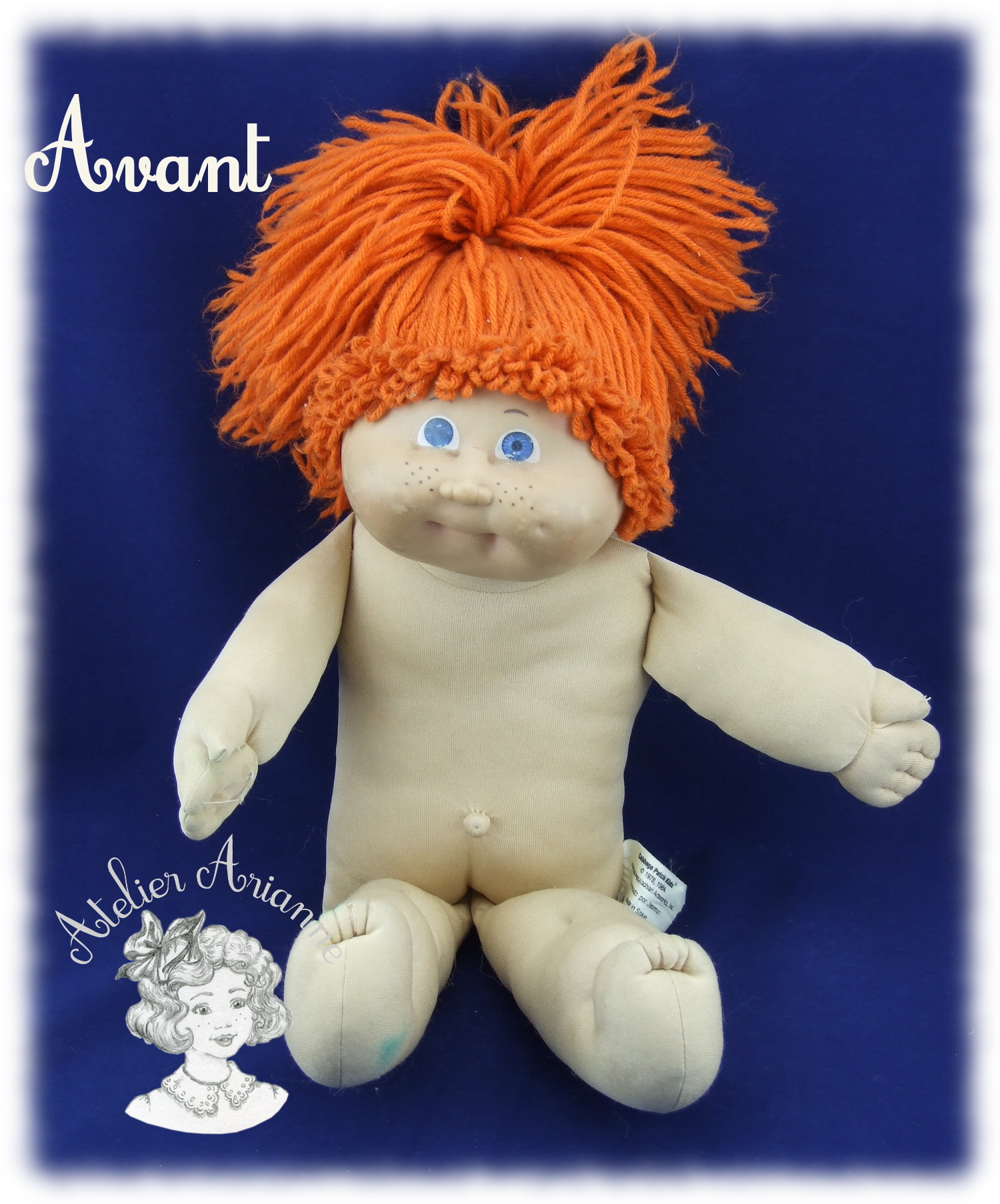 Les poupées Cabbage de Jesmar — Jesmar-Cabbage-poupee-atelier-arianne-2-avan — vue 3.