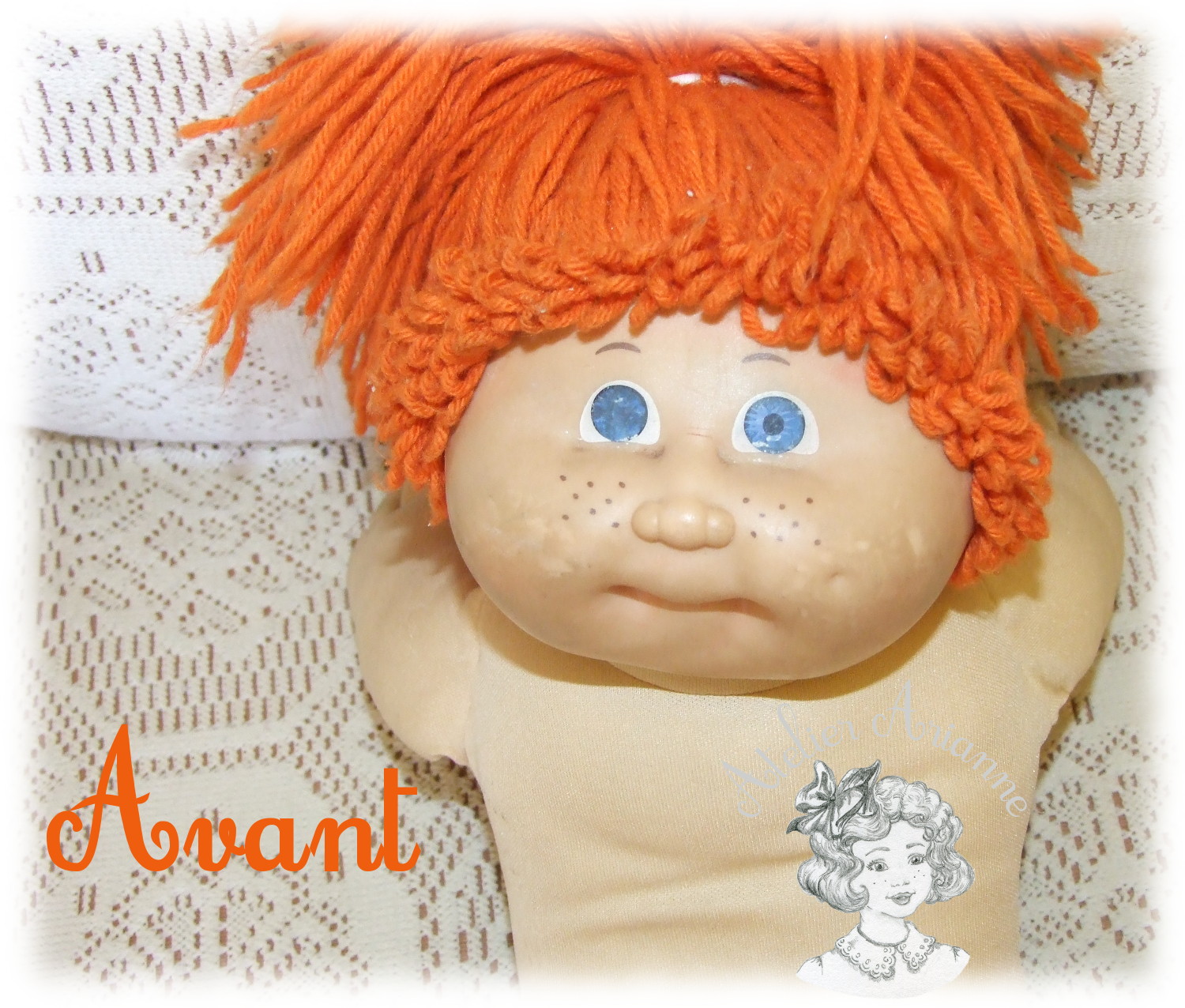 Les poupées Cabbage de Jesmar — Jesmar-Cabbage-poupee-atelier-arianne-22-avant — vue 4.