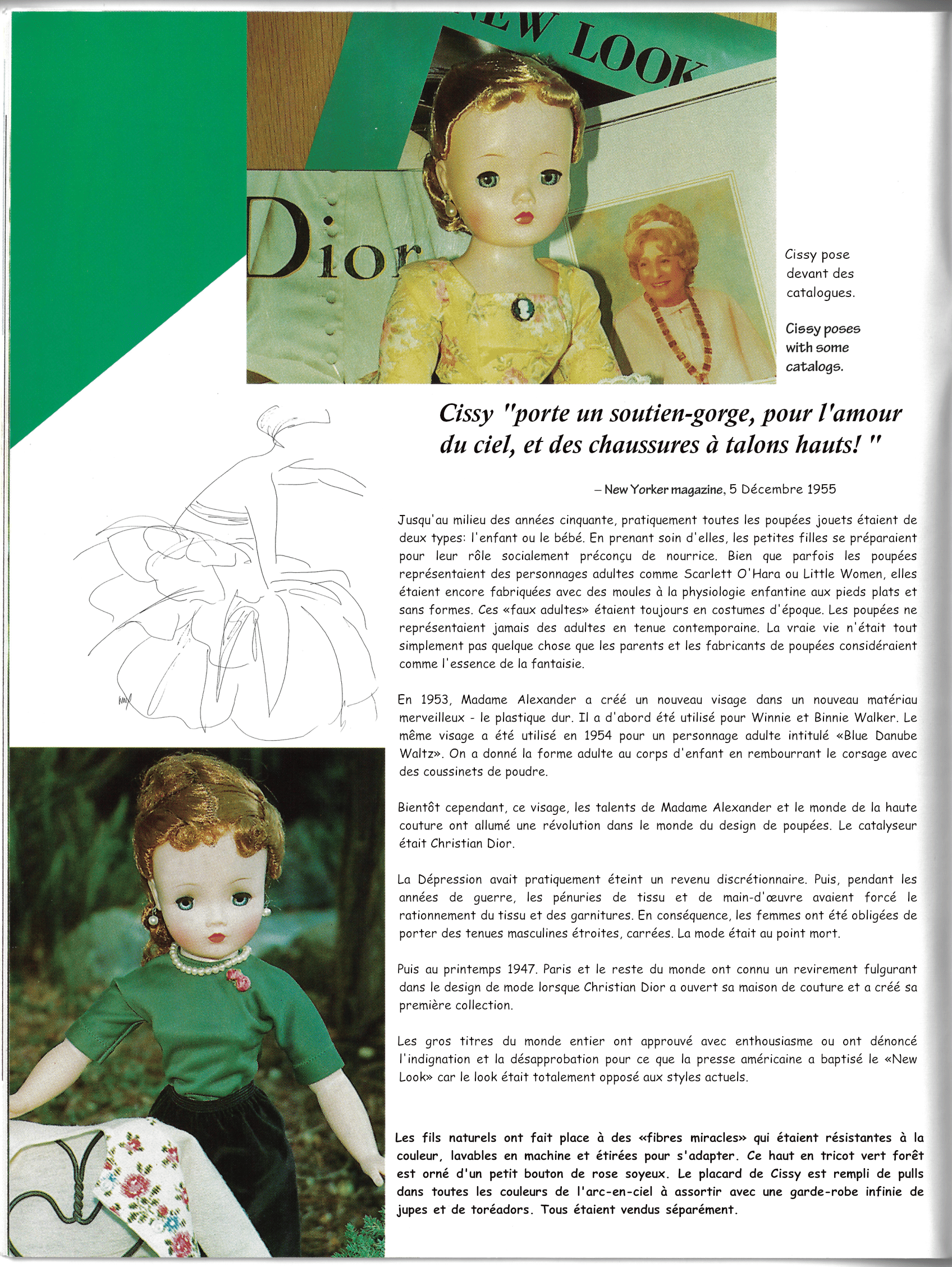 Cissy et Dior, une affaire de style — Cissy et Dior, une affaire de style — document original du blog, vue 3 — vue 3.