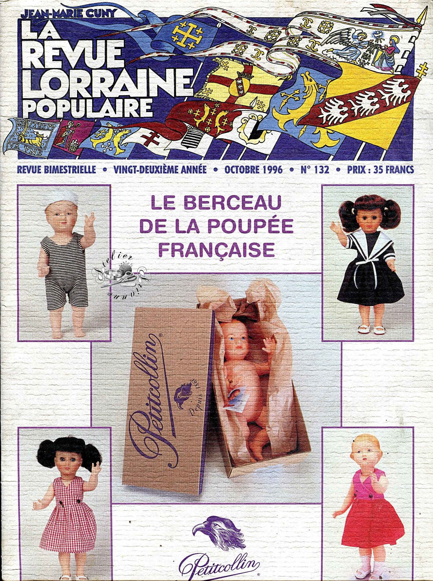 Petitcollin -LE BERCEAU DE LA POUPÉE FRANÇAISE — Petitcollin -LE BERCEAU DE LA POUPÉE FRANÇAISE — document original du blog, vue 1 — vue 1.