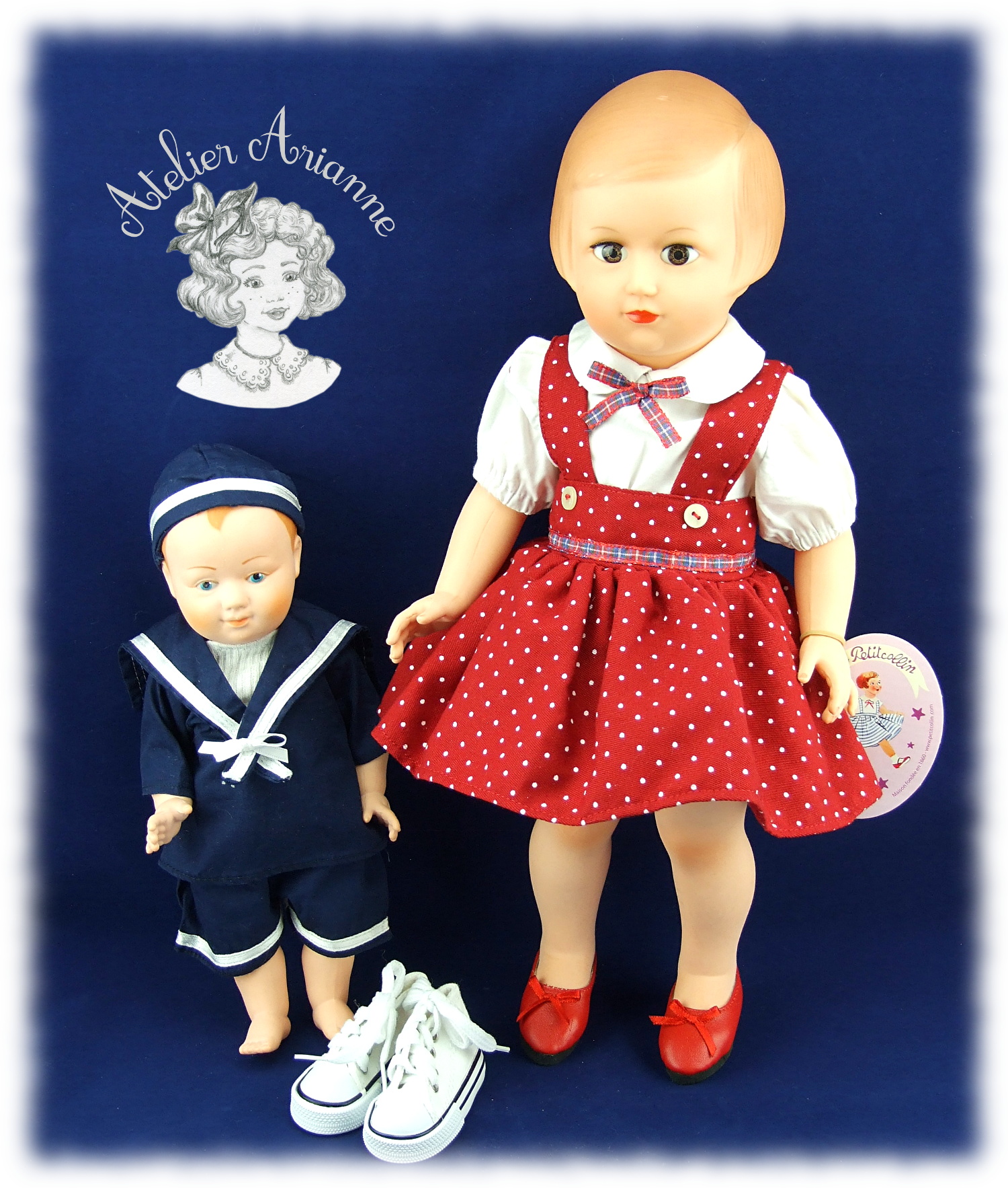 Mes deux nouveautés: Françoise de 2011 tout d’origine et le baigneur Petitcollin — Françoise de 2011 Modes et Travaux — vue 1.