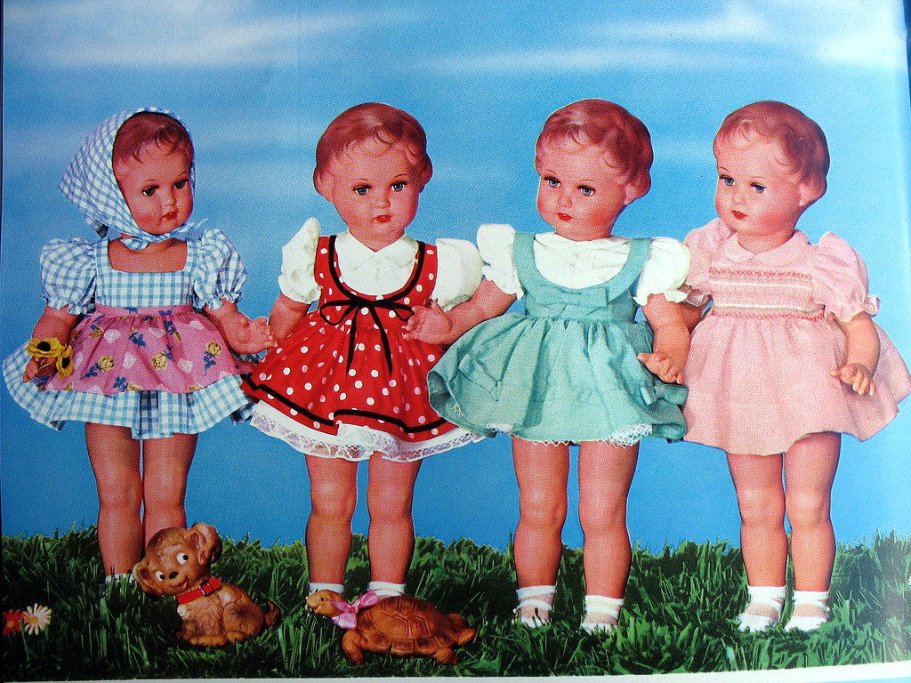 POUPÉE URSEL DE SCHILDKROT – TROIS MODÈLES — 1961 — vue 5.