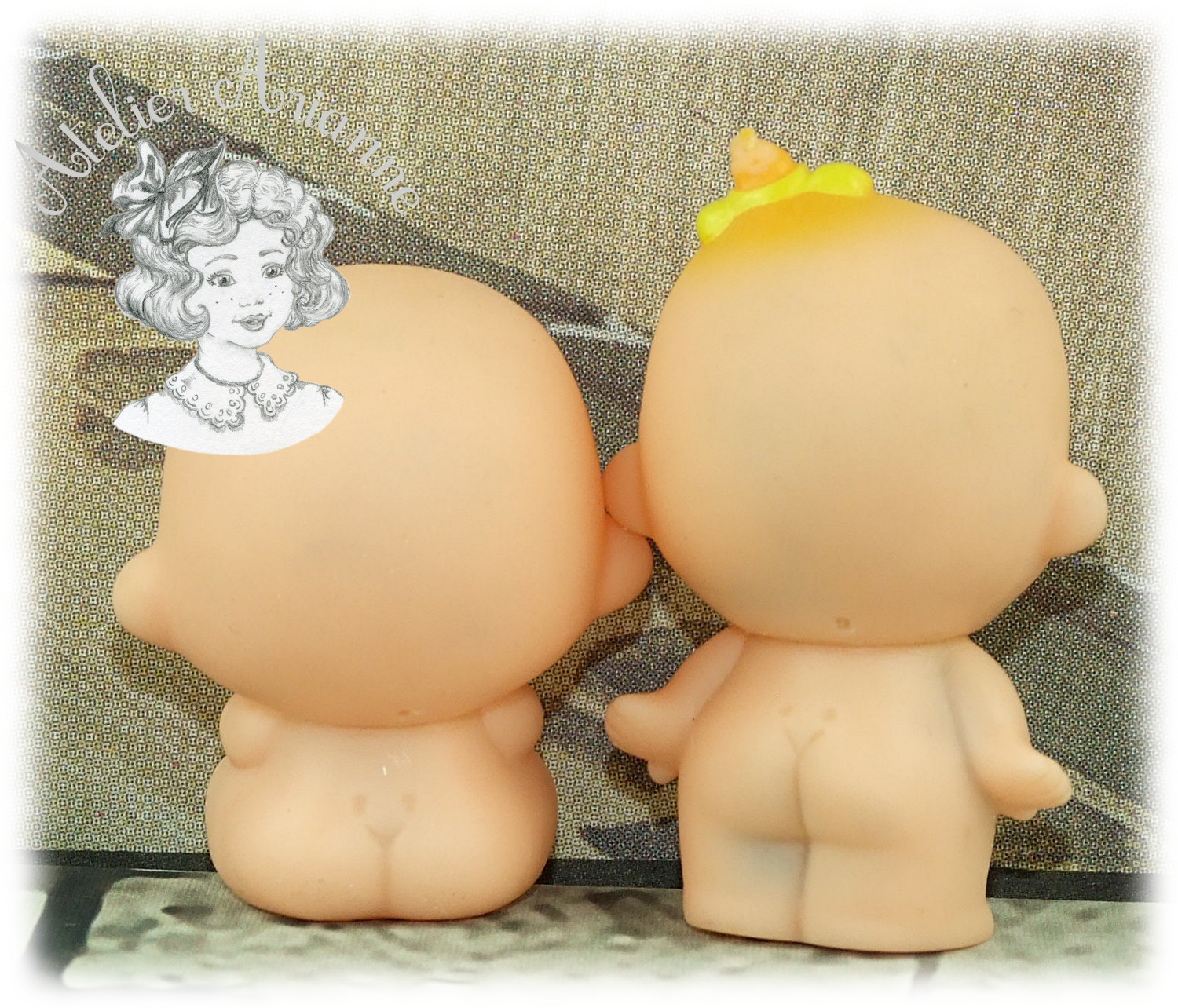 DRÔLE DE TROUVAILLE – POUPETTES TOMY BIKINI 1992 — DRÔLE DE TROUVAILLE – POUPETTES TOMY BIKINI 1992 — document original du blog, vue 3 — vue 3.