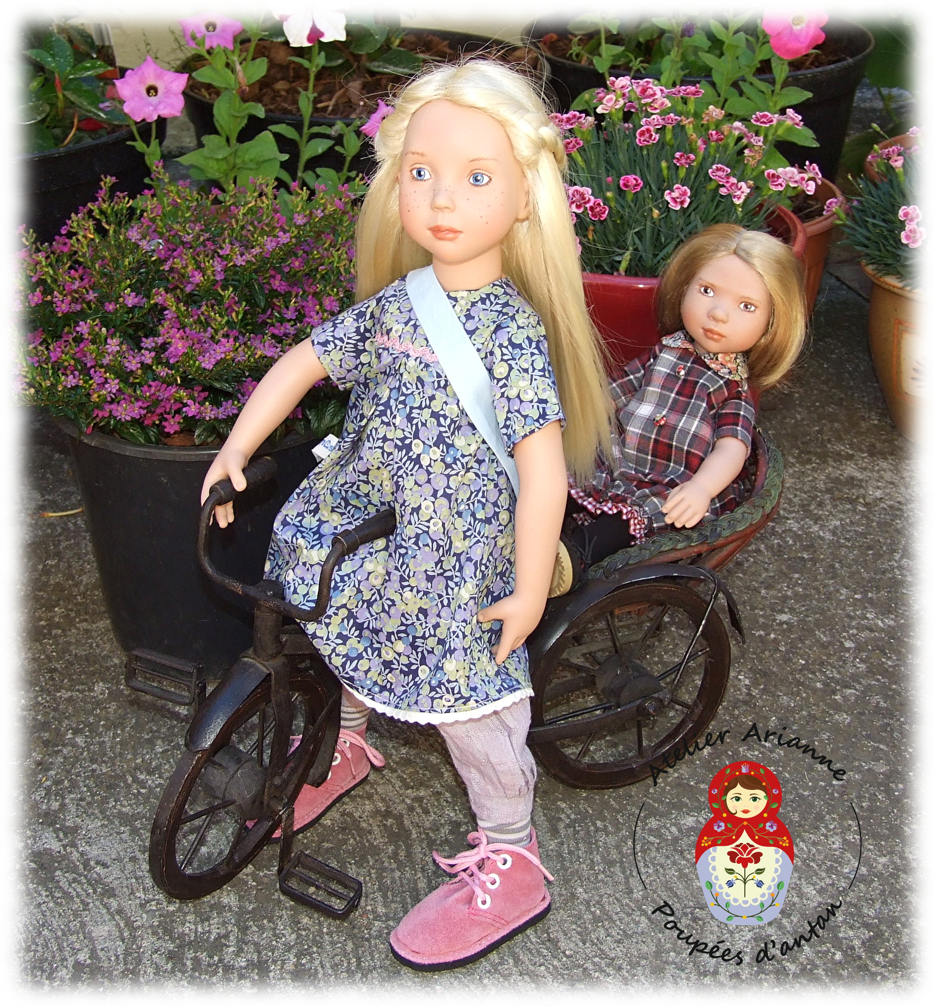 IDJE ET ALIOSHA DE ZWERGNASE FONT DE LA BICYCLETTE — IDJE ET ALIOSHA DE ZWERGNASE FONT DE LA BICYCLETTE — document original du blog, vue 1 — vue 1.