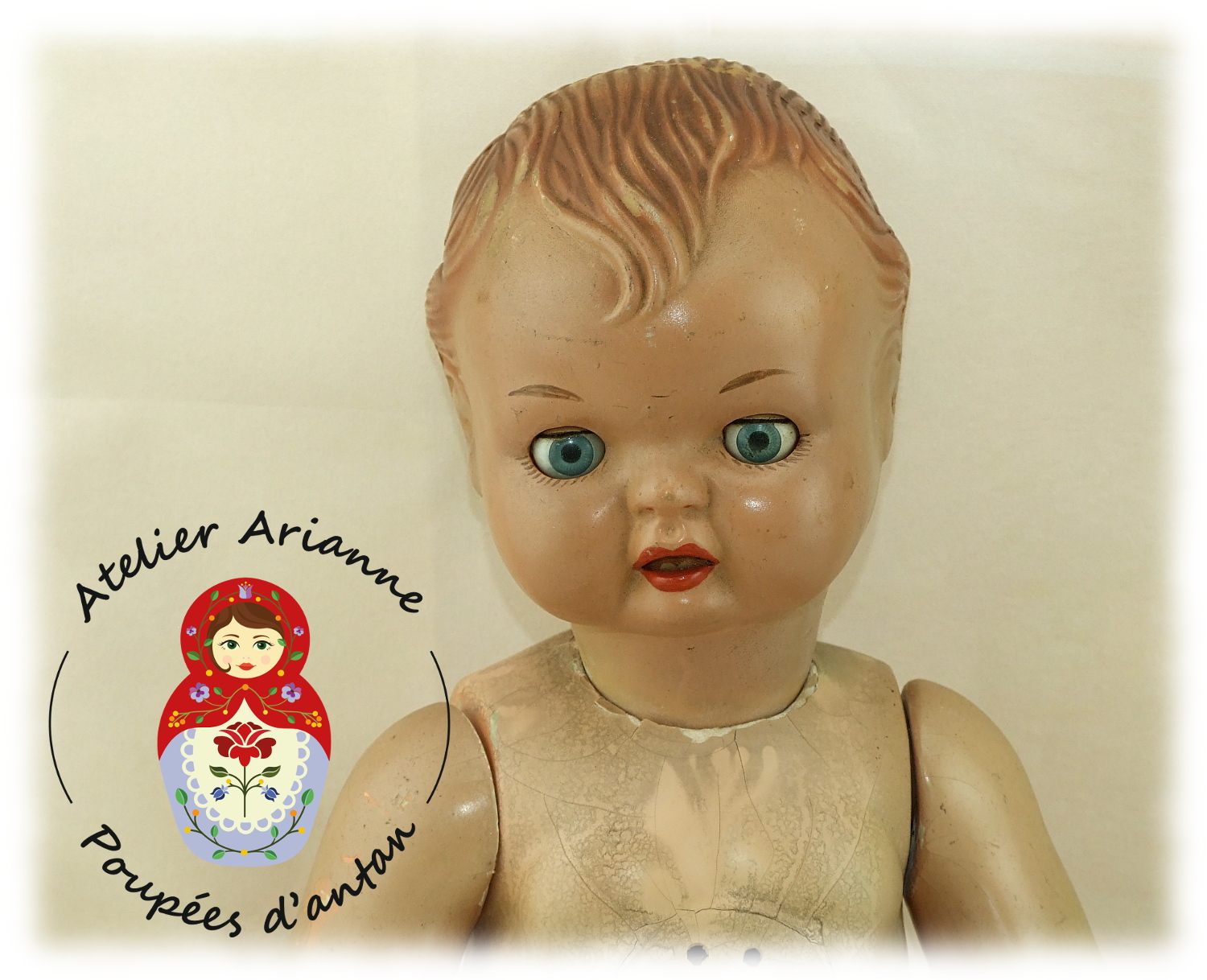 PETITE TROUVAILLE POUR LE MUSÉE : UN JOLI BÉBÉ À IDENTIFIER — PETITE TROUVAILLE POUR LE MUSÉE : UN JOLI BÉBÉ À IDENTIFIER — document original du blog, vue 4 — vue 4.