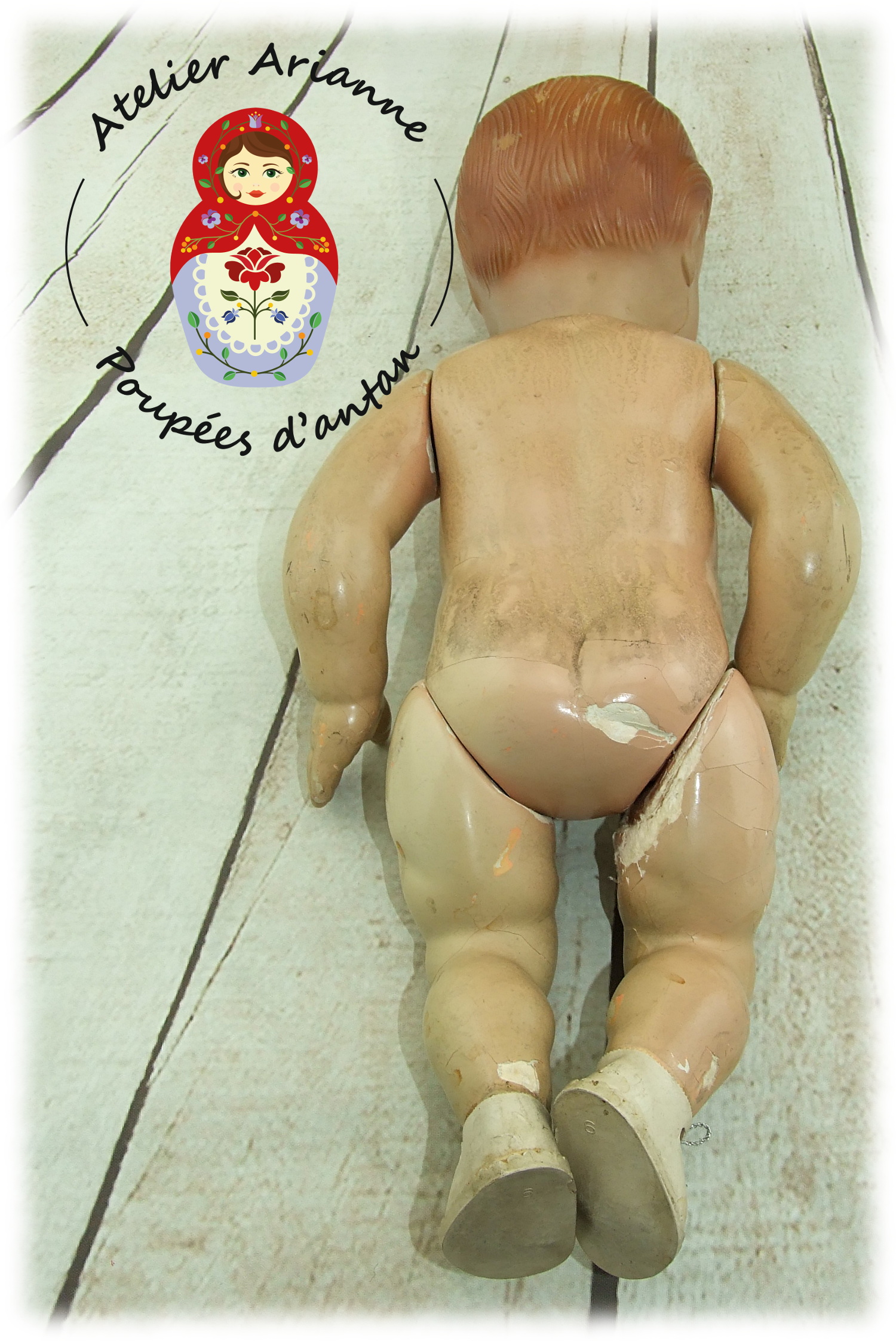 PETITE TROUVAILLE POUR LE MUSÉE : UN JOLI BÉBÉ À IDENTIFIER — PETITE TROUVAILLE POUR LE MUSÉE : UN JOLI BÉBÉ À IDENTIFIER — document original du blog, vue 3 — vue 3.
